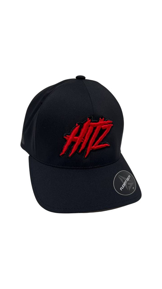 H1TZ DAD HAT - RED ON BLACK